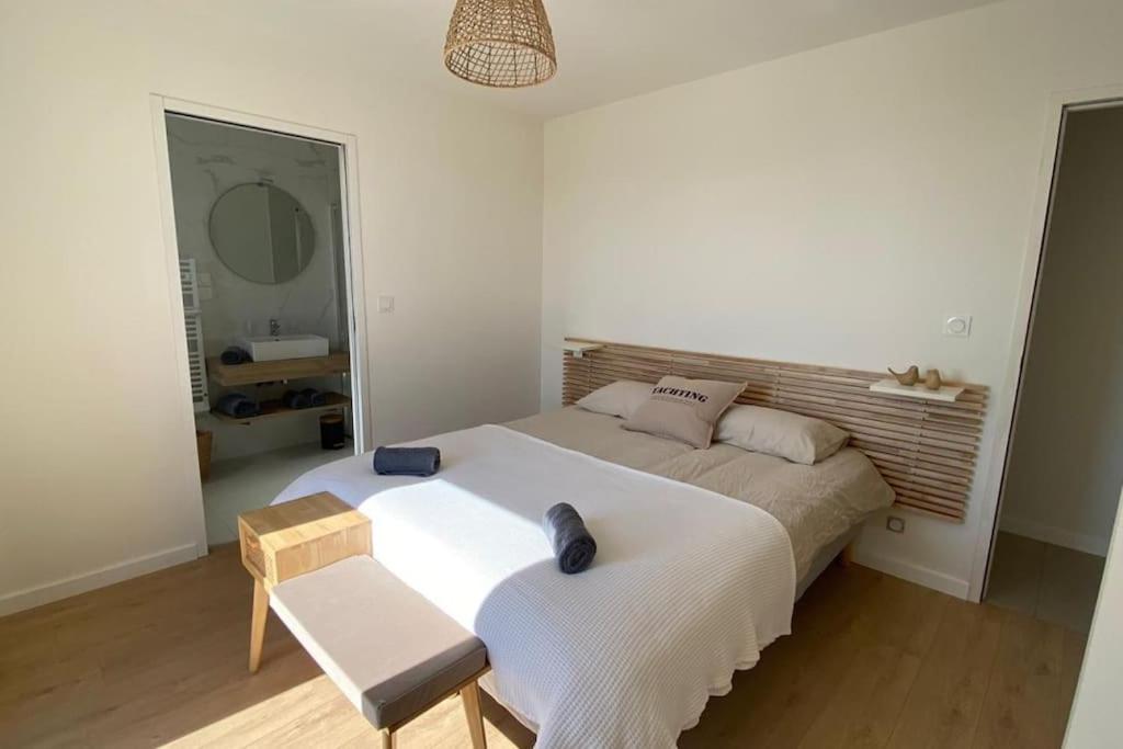 Villa Neuve Pour 6 Personnes Avec Spa การองเทค ภายนอก รูปภาพ
